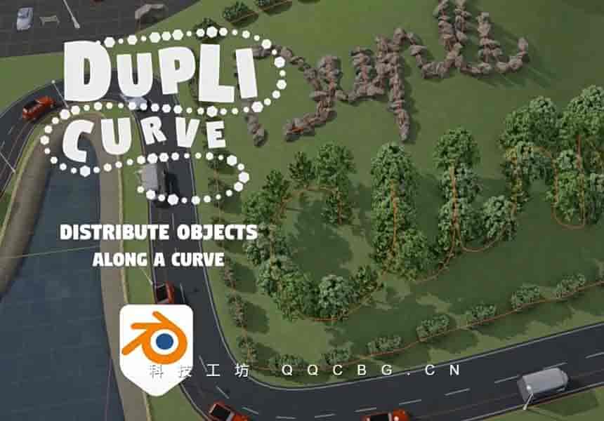路径模型分布工具 Dupli-Curve v3.6.0