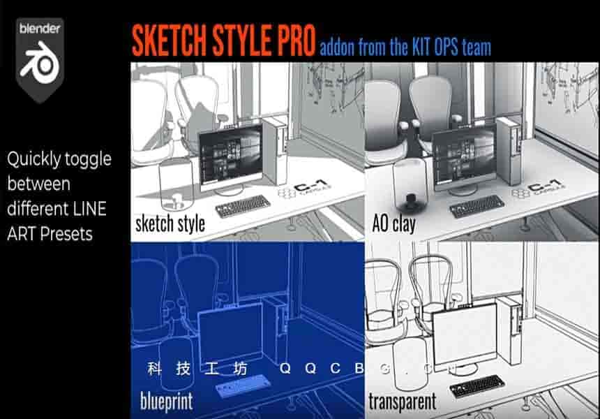 素描边框线条特效 Simple Sketch Pro v1.1.0