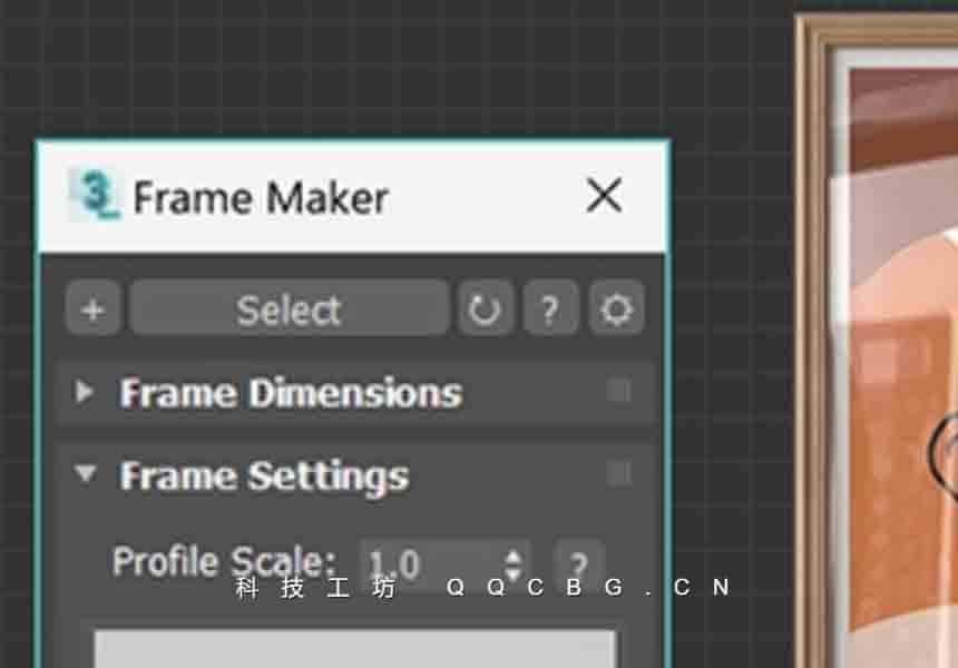 相框模型生成插件 Frame Maker v1.06